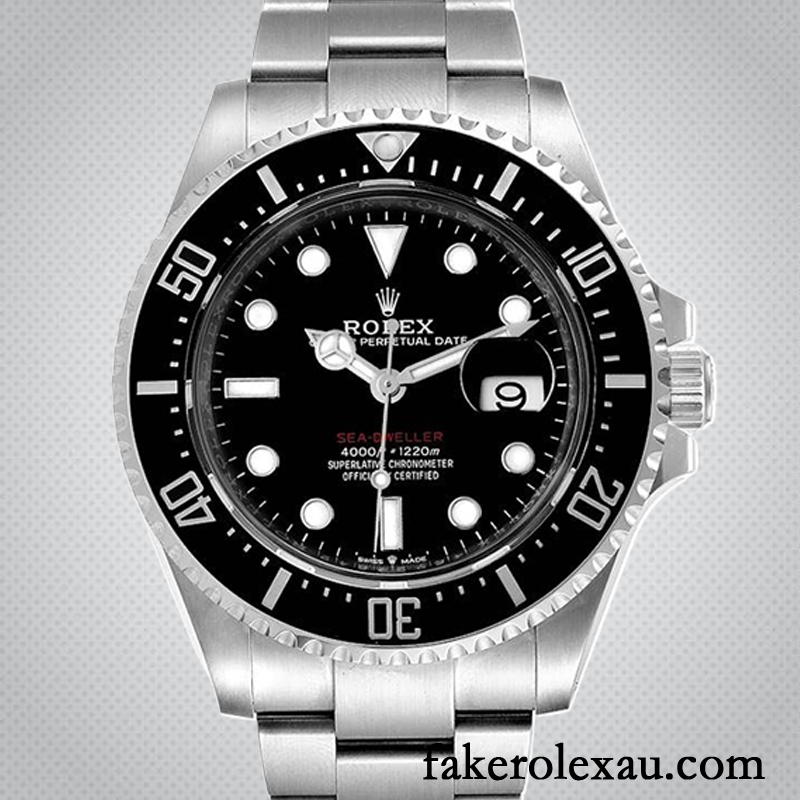 VR Rolex Sea-Dweller M126600-0002 43mm Men's Black Dial Silver-tone ...